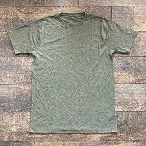 Duckworth Wool Vapor Tee Green size S; MADE IN USA